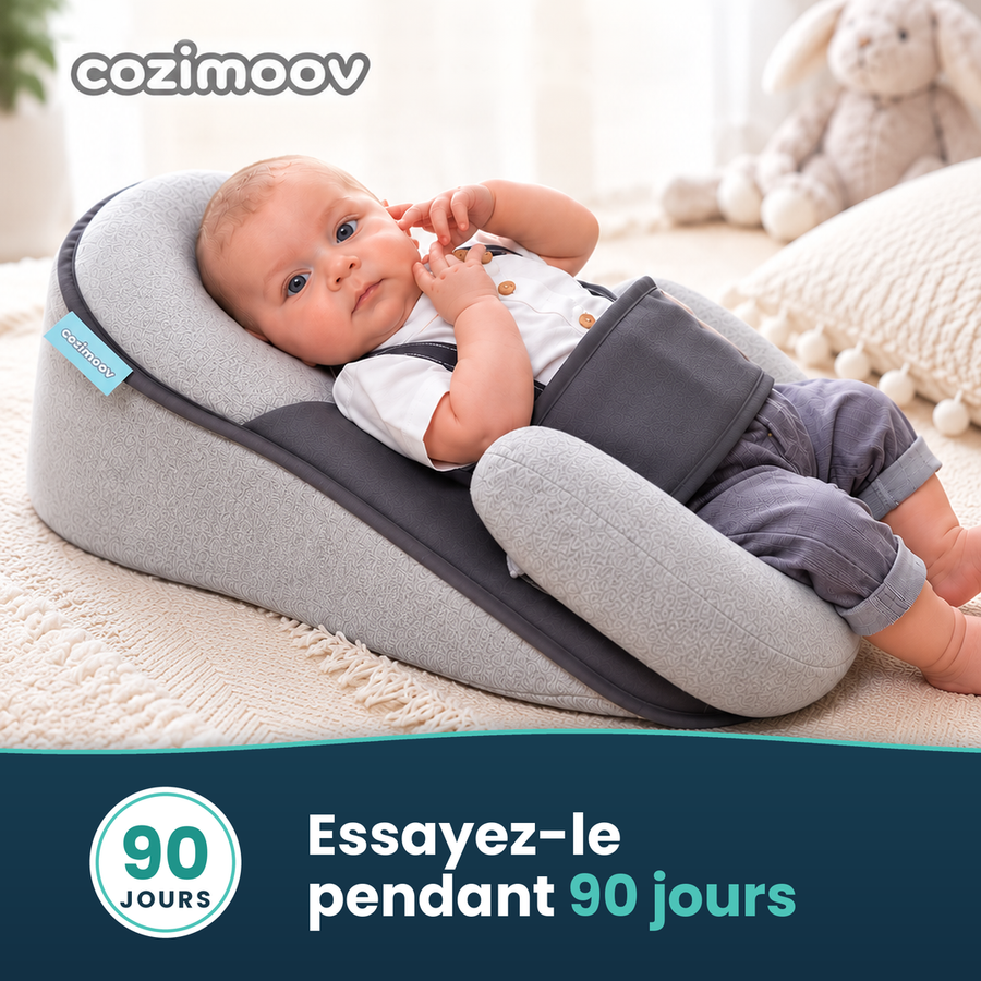 Coussin Cozimoov gris